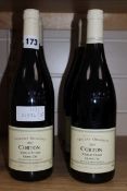 Six bottles of Vincent Girardin Corton Grand Cru Vieilles Vignes