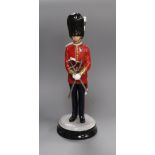 A Michael Sutty model of a guardsman, limited edition