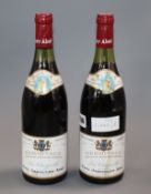 Two bottles of Paul Jaboulet Hermitage 'La Chapelle' 1979