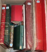 Dante, 2 vols, Queen Victoria's reign, Dure's London Illustrated Art Journal etc (2 boxes)