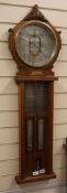 A Victorian 'Royal Polytechnic' Admiral Fitzroy barometer by Joseph Davis & Co, Fitzroy Works,