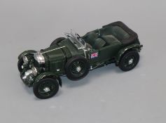 Ten Franklin Mint Precision Modelled cars, boxed, including Alvis 1938, Rolls Royce Silver Ghost,