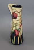 A Moorcroft bellflower ewer, '01, 2nds height 24cm