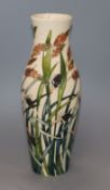 A Moorcroft Savannah slender baluster vase height 26cm