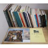 A mixed quantity of reference books relating to art and artists, The Swagger Portrait, The World
