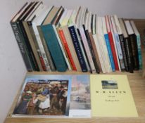 A mixed quantity of reference books relating to art and artists, The Swagger Portrait, The World