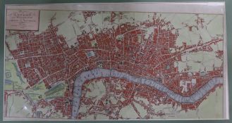 A Plan of London and Westminster (cartographer unknown)