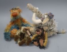 Lisa Durbach, 4 Scruff Artist Bears