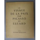 Eluard, Paul - Le Visage de la Paix par Picasso et Elvard, qto, soft covers, number 60 of 2000, 29