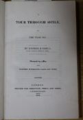 Russell, G - A Tour Through Sicily with MS notes by Mr Beckford, half morocco, gilt edges by C.