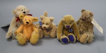 Five Artist bears