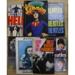 The Beatles, seven paperback books