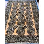 An Afghan small carpet 290 x 200cm