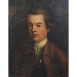 18th century English Schooloil on canvasPortrait of Francis Powell, son of Sir Alexander Powell60