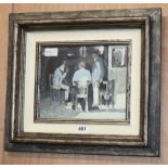 Clive McCartney (b. 1960), 'Old Men in Alexandria', signed, dated 1992 and titled verso, oil on