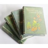 Old Garden Manuals - mostly Victorian, bound in decorated cloth and small 8vo, includes: Hibberd's