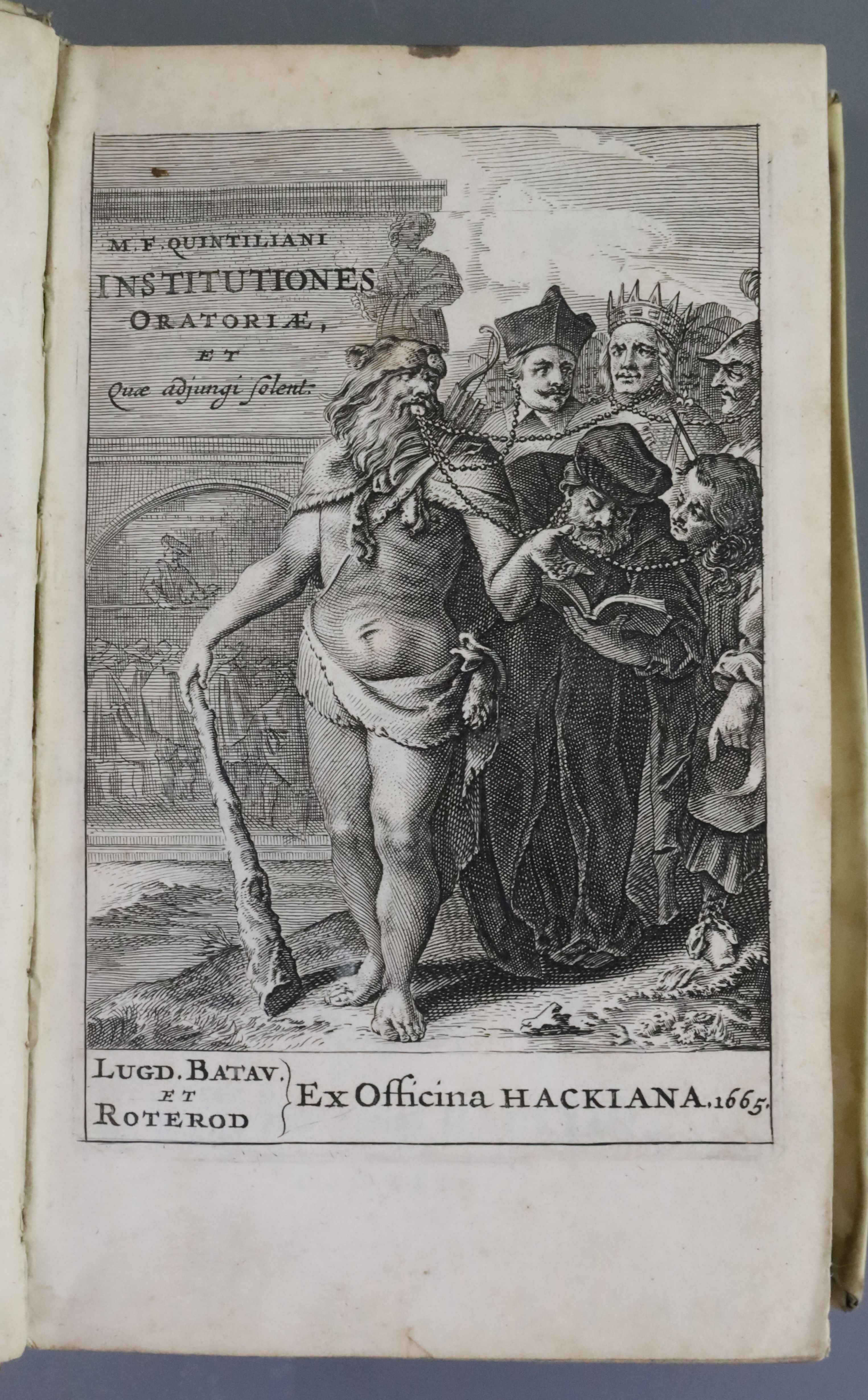 Quintilianus, Marcus Fabius - Institutiones oratoriae. "Institutionum oratoriarum libri XII, vol