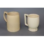 Keith Murray for Wedgwood, two tankards