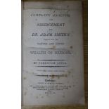Joyce, J - Complete Analysis of the Wealth of Nations, quarter morocco, Cambridge 1792