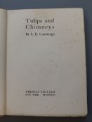 Cummings, Edward Estlin - Tulips and Chimney, 1st edition, 8vo, half cloth, Thomas Seltzer, New York
