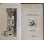 Kingston, William Henry Giles - Lusitanian Sketches of the Pen and Pencil, 2 vols, octavo, calf,