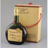 A boxed bottle of Armagnac Du Collectionneur 1935, J. Dupeyron-Condon, number 01675