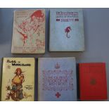 Mabel Lucie Attwell (illustrator) 3 works - Carroll, Lewis - Alice in Wonderland, qto, pictorial