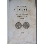 Cicognara, Leopoldo - Le Fabriche piu Cospicue di Venezia, vol 1 only (of 2), folio, half calf,