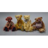 Four Artist bears