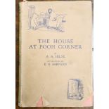 Milne, Alan Alexander - The House at Pooh Corner, illustrated by Ernest H. Shephard, A RARE PRE-