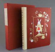 Carroll, Lewis - Alice in Wonderland, Folio Society limited edition, one of 1000, quarter bound by