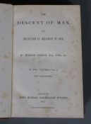 Darwin, Charles - The Descent of Man, and Selection in Relation to Sex, 1st edition, 1st issue, 2