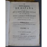 Salazar de Mendoza (Pedro) - Monarquia De Espana, 2 vols, quarto, limp vellum, D. Joachin Ibarra,
