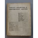 Contact ... Contact Collection of Contemporary Writers, one of 300, edited by Robert McAlmon,
