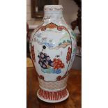 A Japanese porcelain vase height 50cm