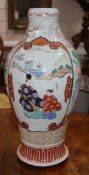 A Japanese porcelain vase height 50cm