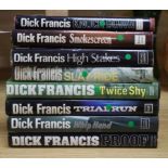 Francis, Dick - 8 First Edition novels