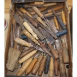 A collection of woodworking tools