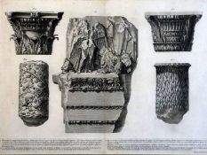 After Giovanni Battista Piranesi (1720-1778)5 engravingsArchitectural studies, see online for
