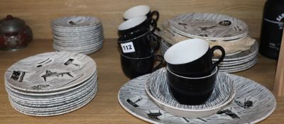 A collection of Homemaker tea and dinner wares