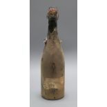 One bottle of Krug champagne, 1966 and a large quantity of wine labels