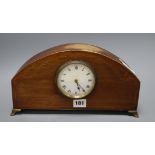 An Edwardian mantel timepiece