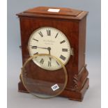 A Victorian bracket clock by W & S Ballard