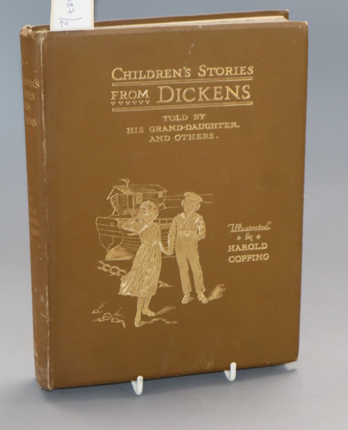 A Charles Dickens centenary book, signed by Charles Dickens 5 granddaughters