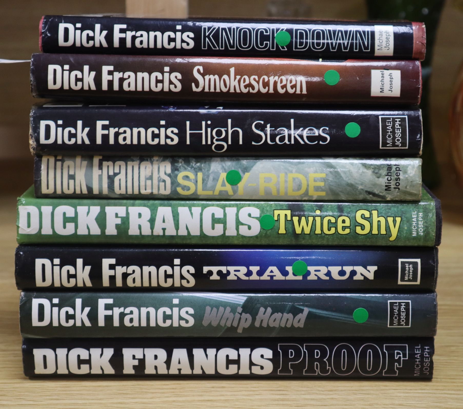 Francis, Dick - 8 First Edition novels