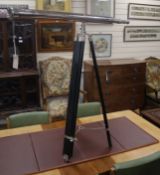 A 20th century telescope and stand