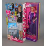 Six Barbie dolls including Avon Barbie, Graduation Barbie and others