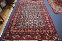 A Bokhara carpet 282 x 186cm