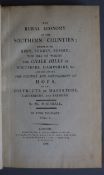 Marshall, William - The Rural Economy of the Southern Counties, 2 vols, 8vo, half calf library