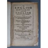 Braithwaite, Richard - The English Gentleman, and English Gentlewoman, 3rd edition, folio,